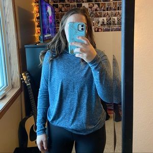 Blue Nike drifit shirt